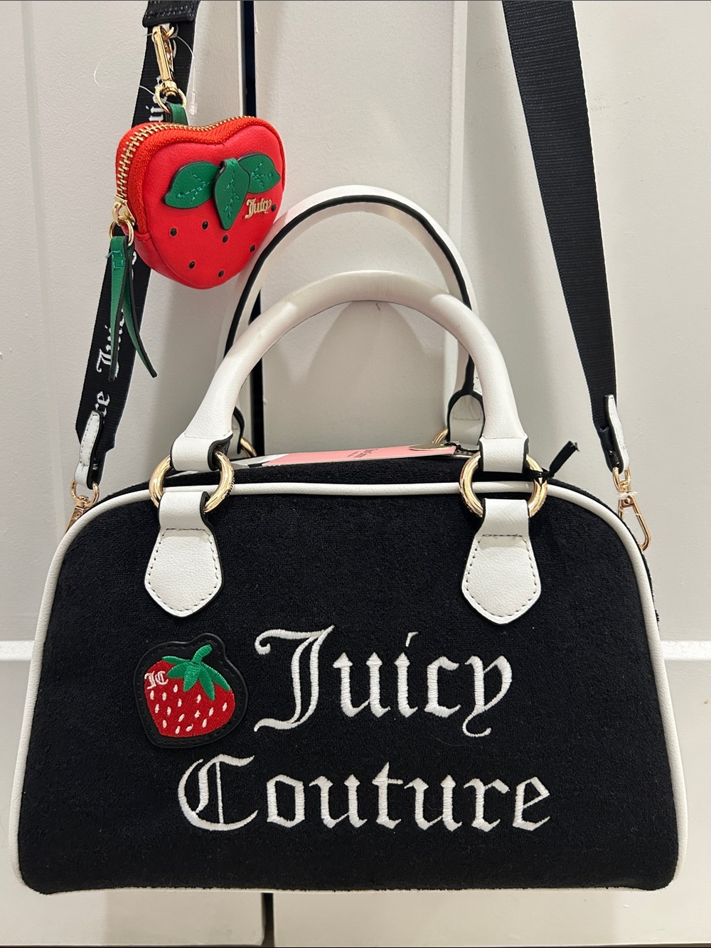 Juicy Couture Exclusive (NWT) Sweet N Juicy "Apple" Satchel